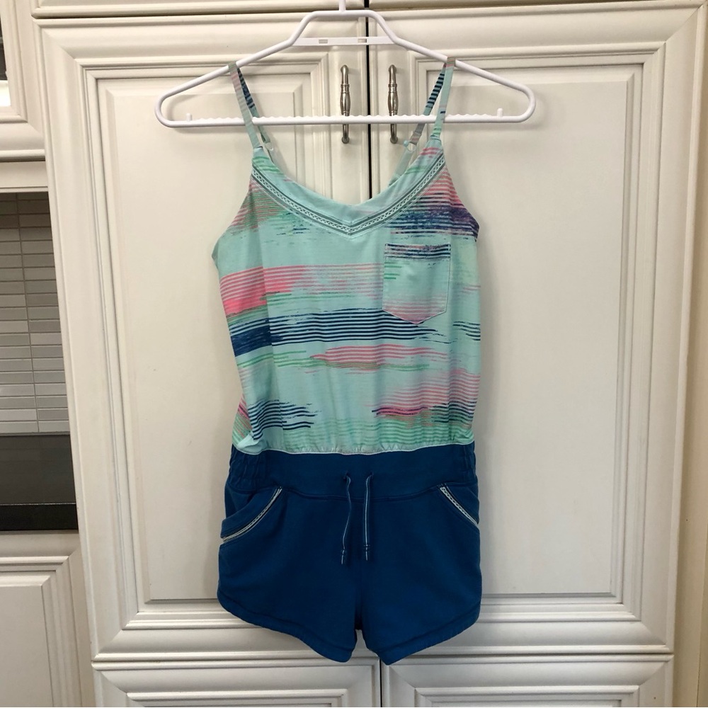 RARE Ivivva by Lululemon Camp Hardly Wait jumpsuit / romper